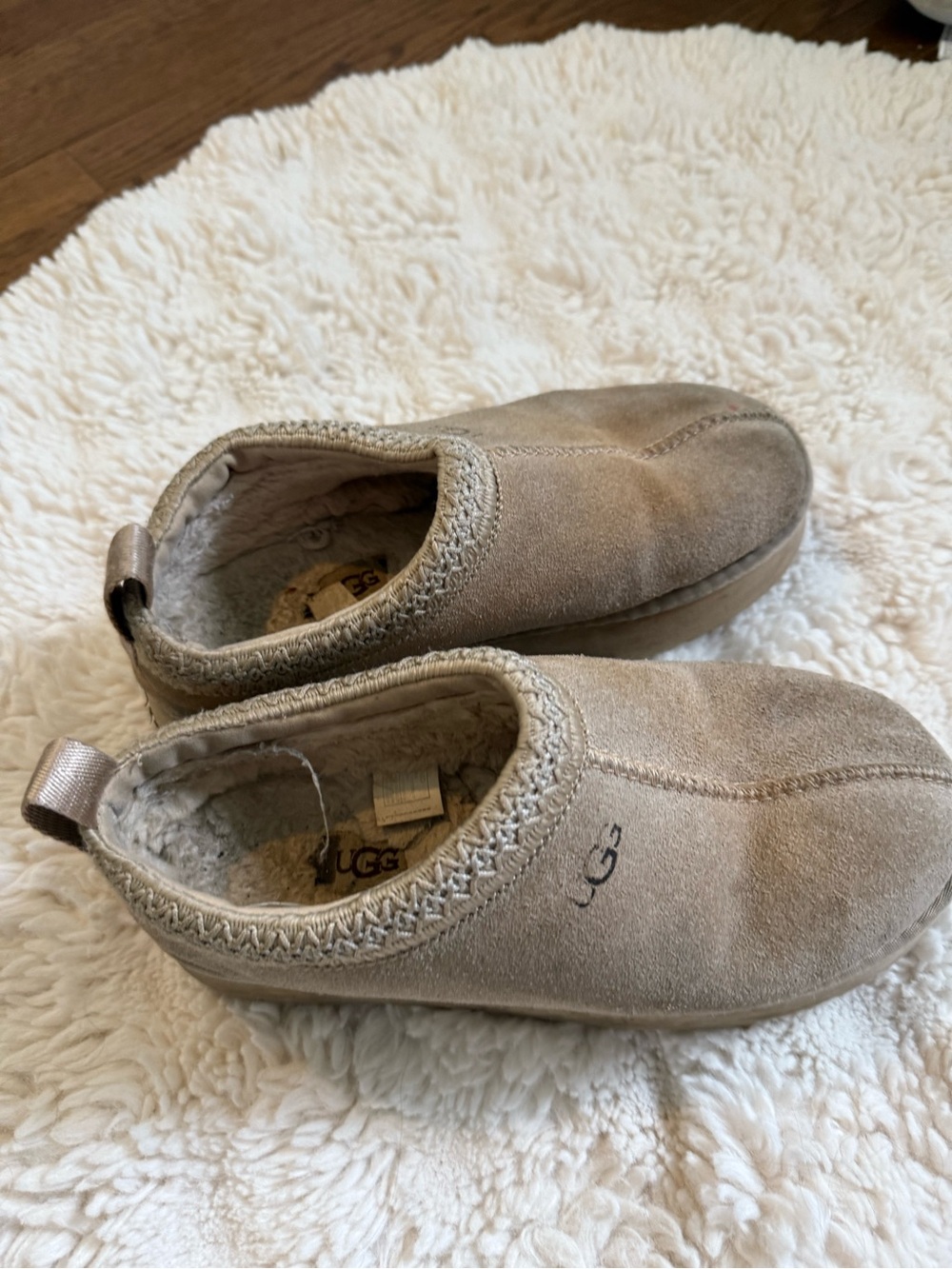 UGG Cozy Suede Tazzman Taupe